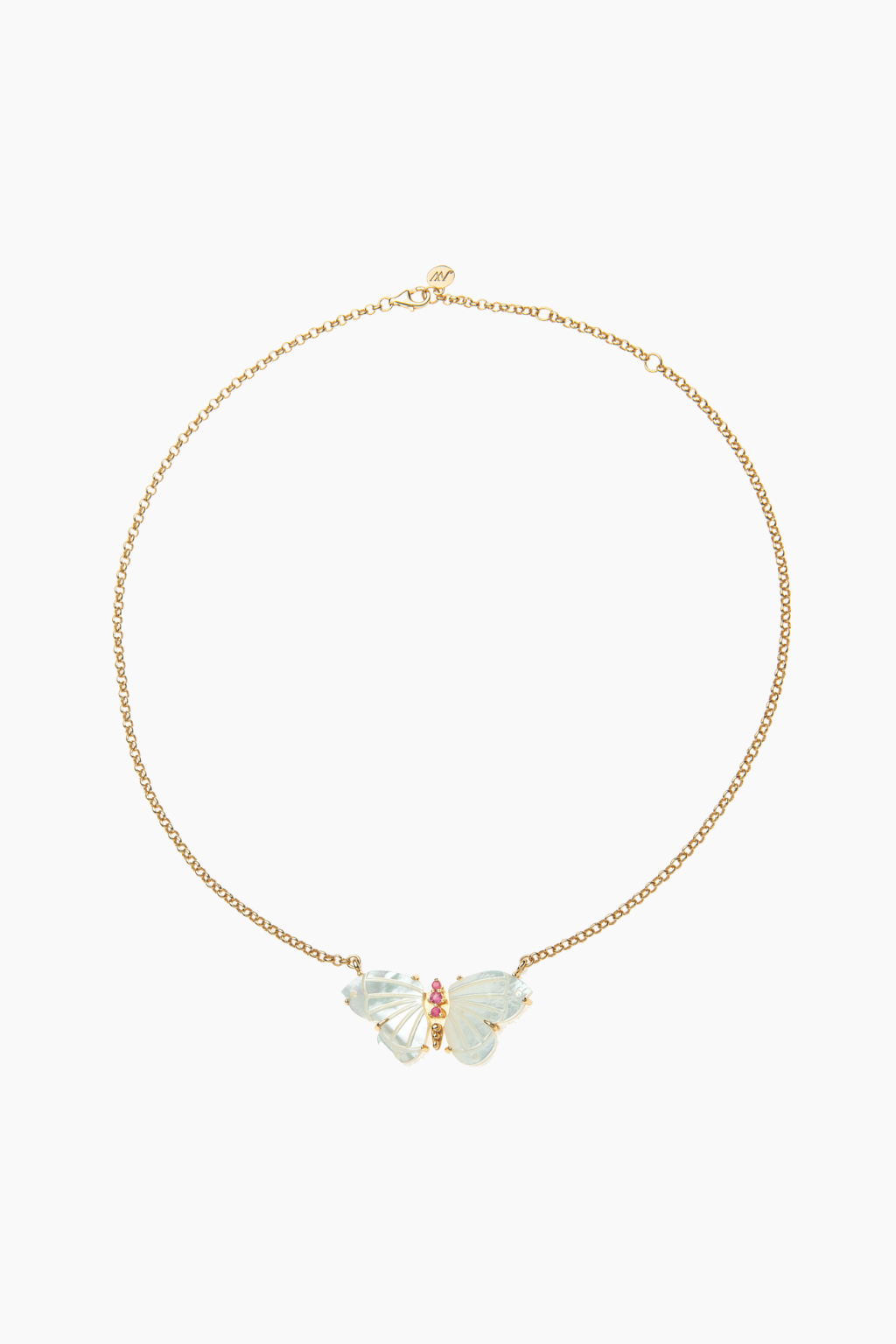 FREEDOM Stone Butterfly Necklace