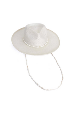 Oceana Sea Shell Straw Hat