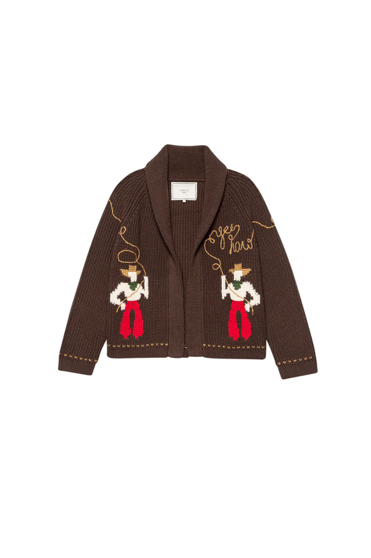 The Lasso Lodge Cardigan.