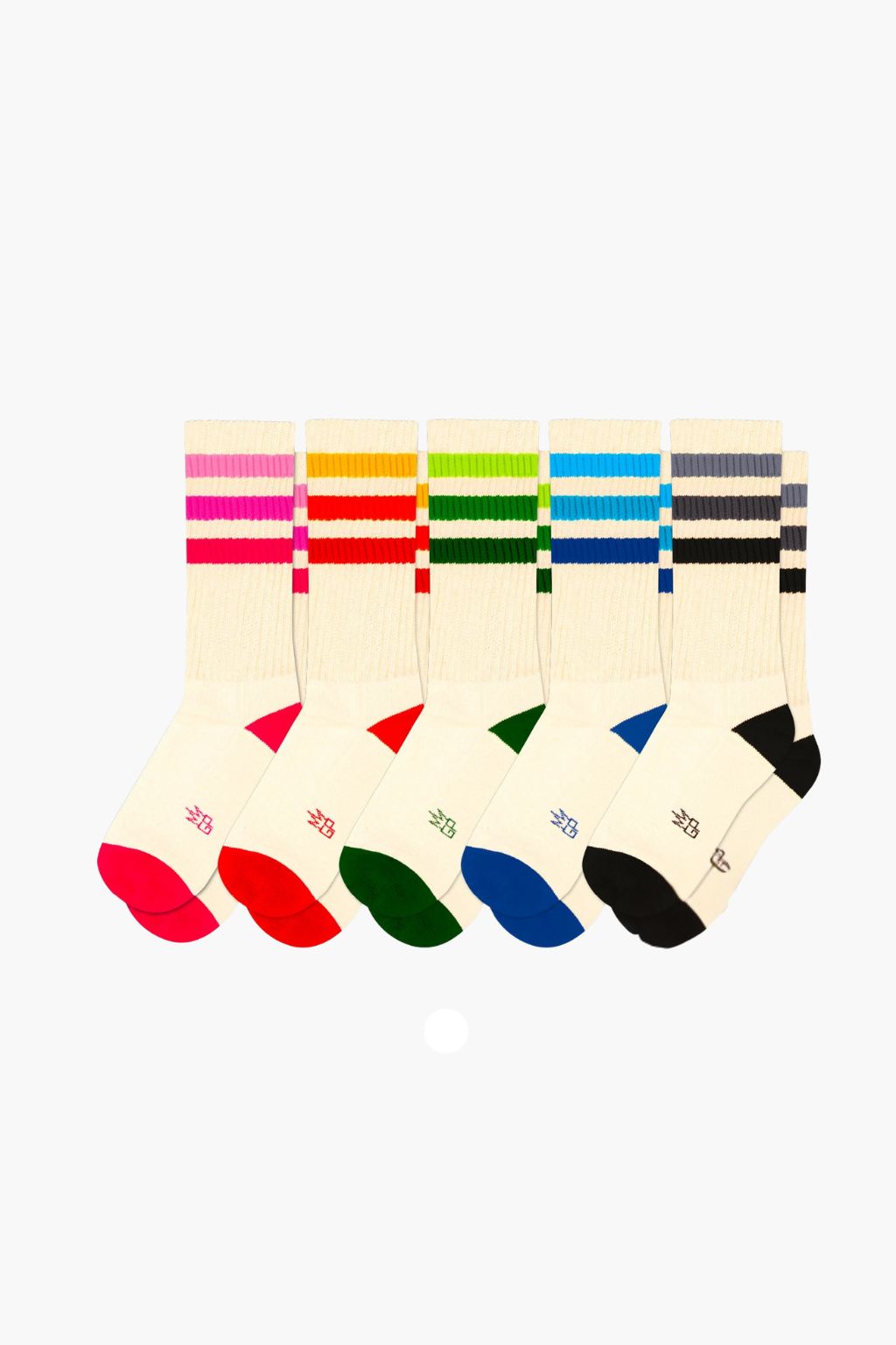 The Retro - Striped Gym Socks