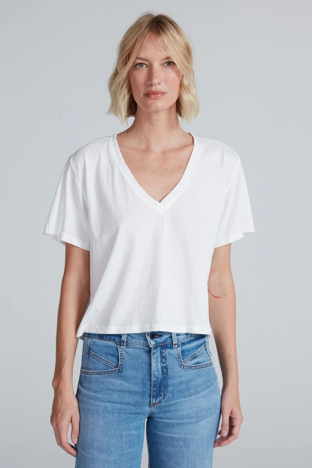 Shrunken V Tee