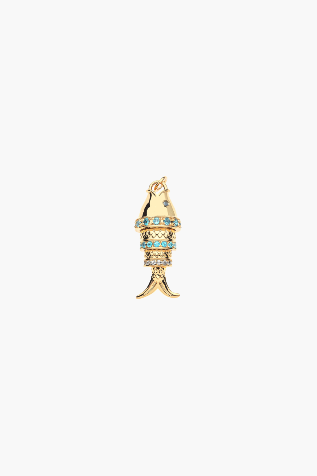 STRONG Rainbow Fish Charm Pendant Necklace