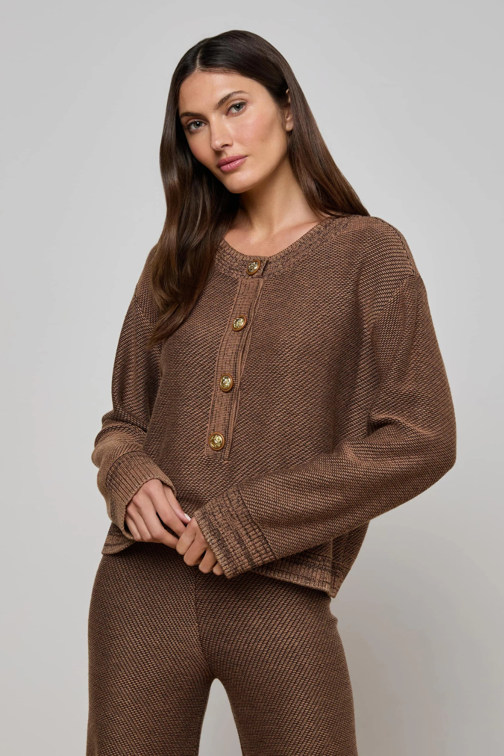 Hadassah Henley Sweater