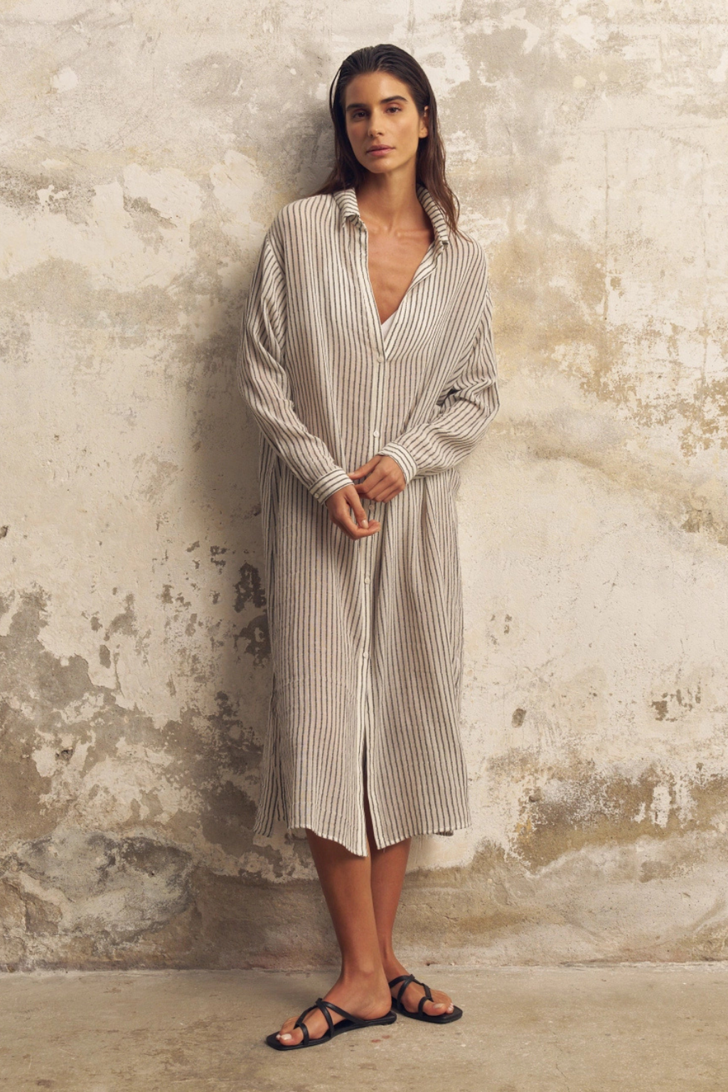 Voyage Shirt Dress with Belt