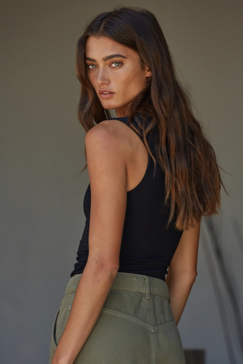 Seamless Double Layer Tank Top