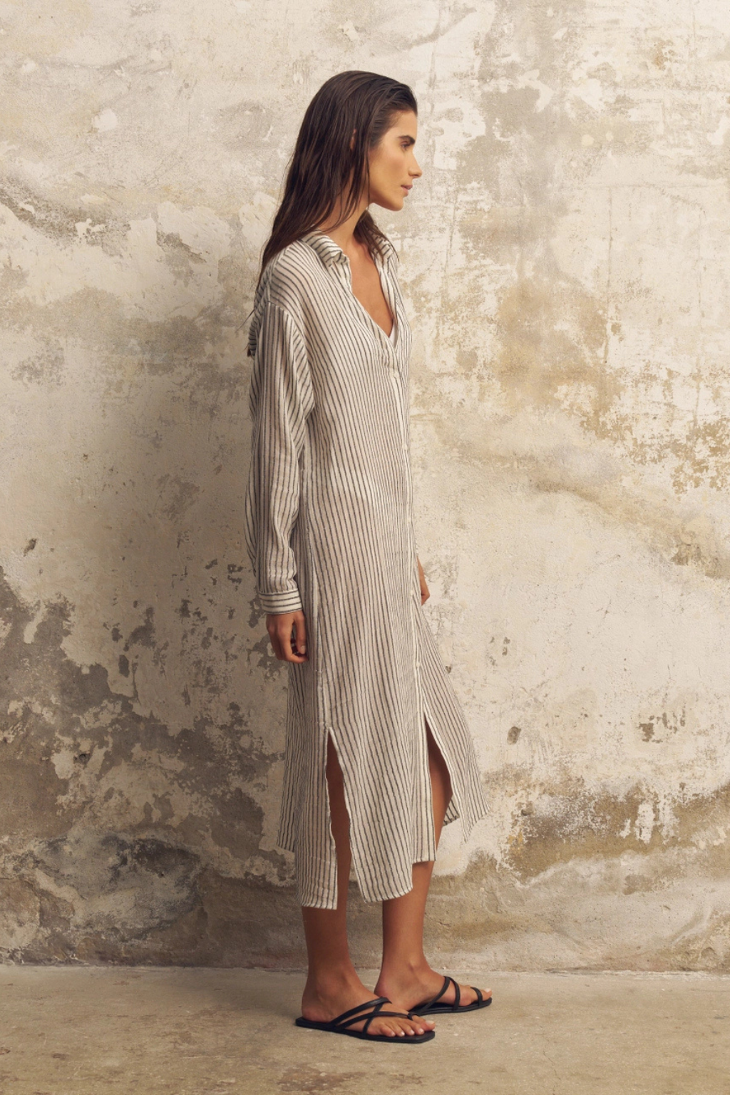 Voyage Shirt Dress with Belt