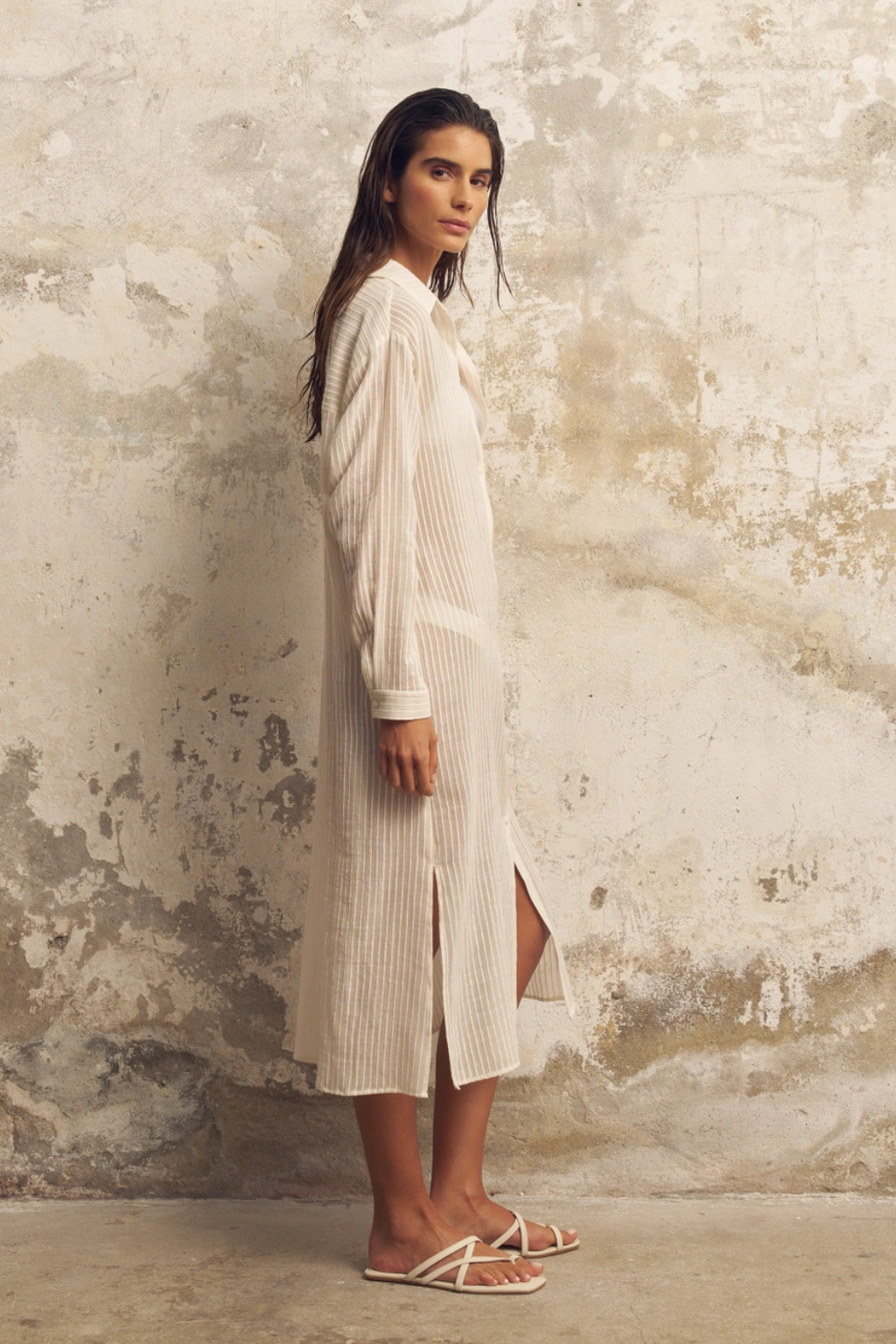 Voyage Shirt Dress with Belt