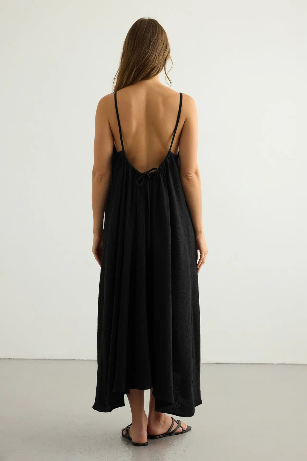 Aura Low Back Maxi Dress