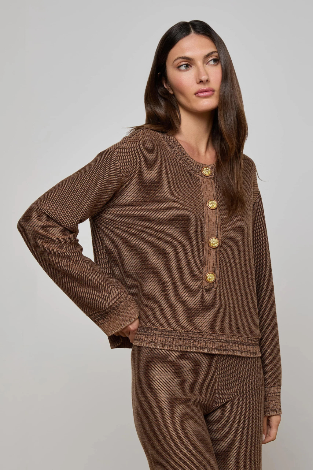 Hadassah Henley Sweater