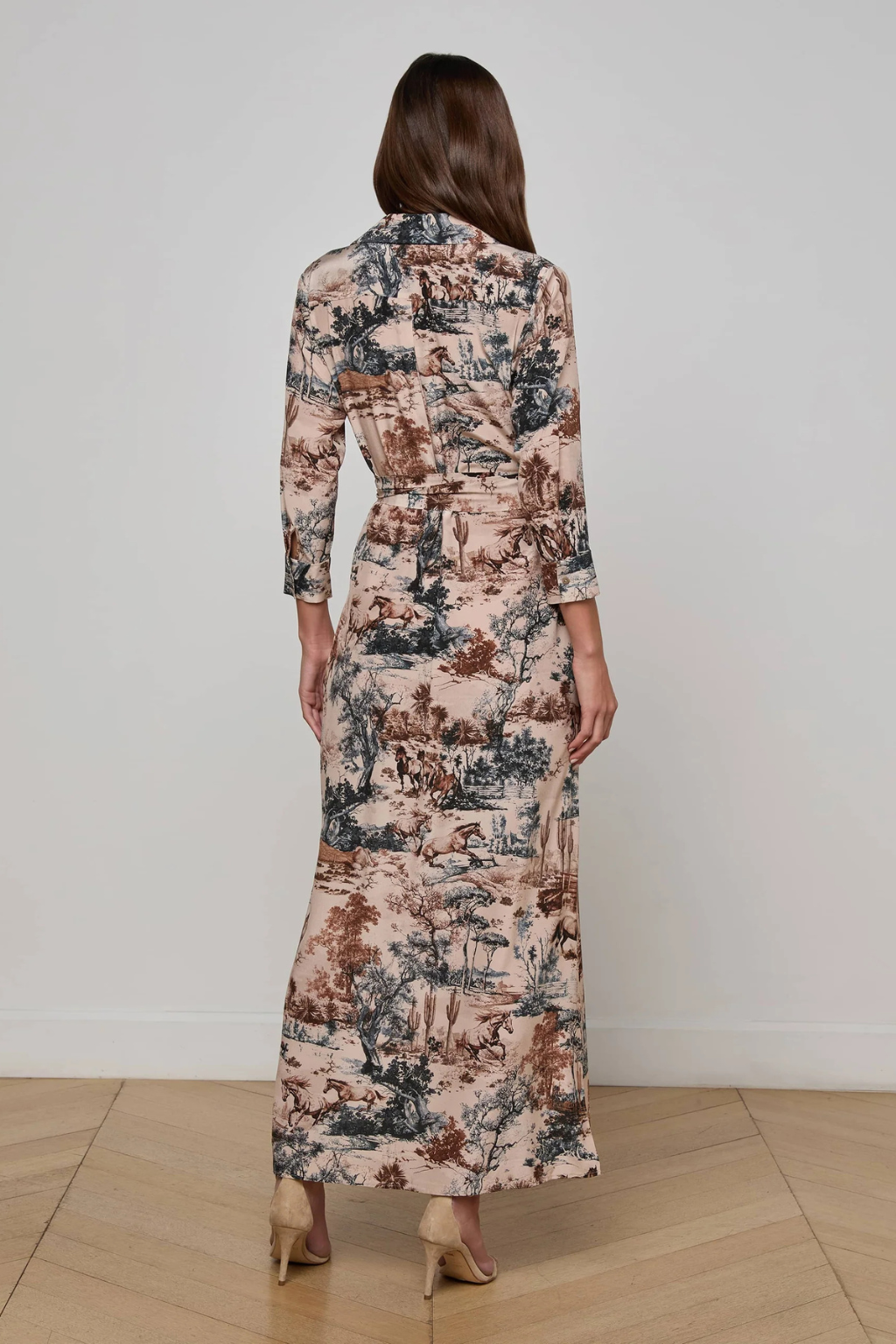 Cameron Silk Shirt Dress