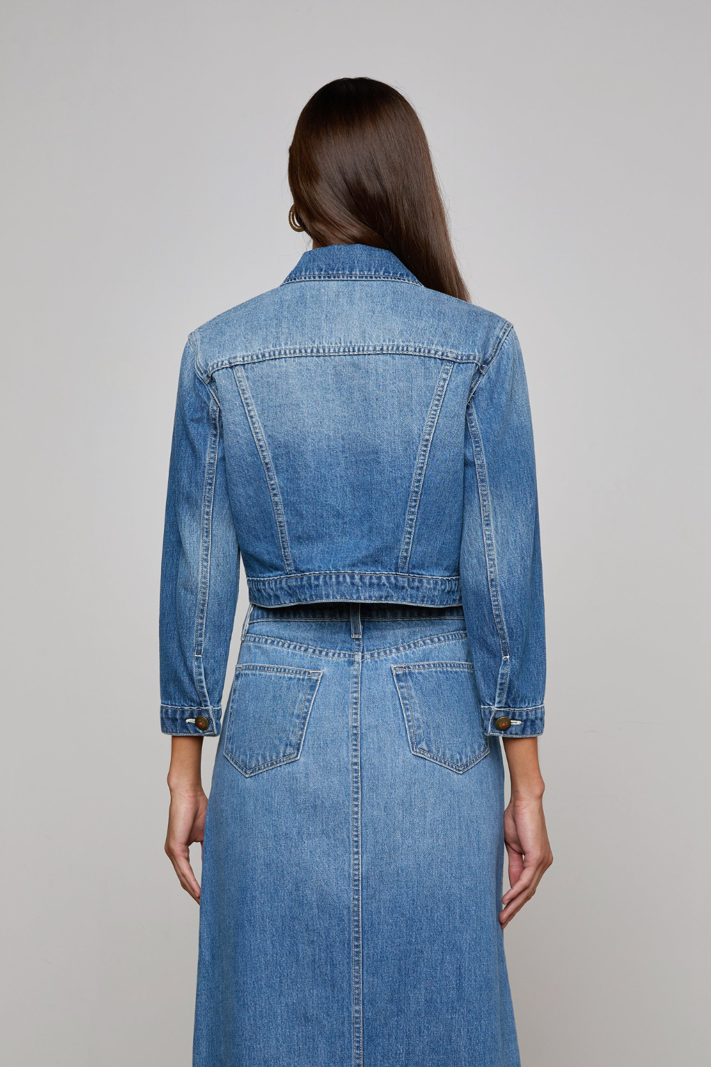 Koda Cropped Denim Jacket