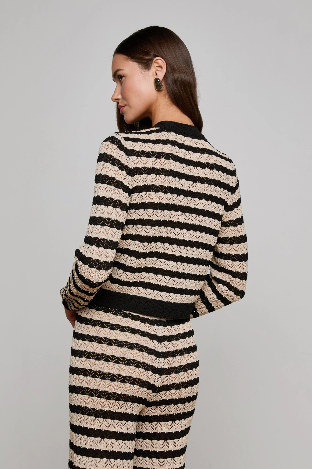 Orla Pointelle Knit Cardigan