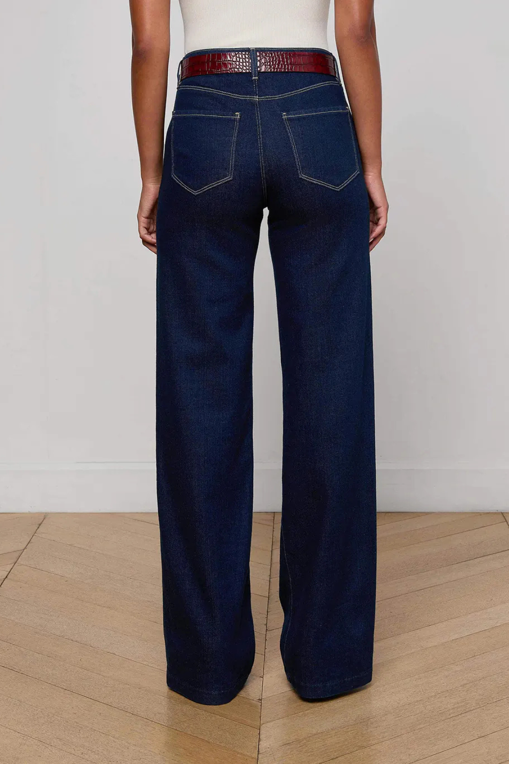 Clayton High Rise Wide Leg Jeans