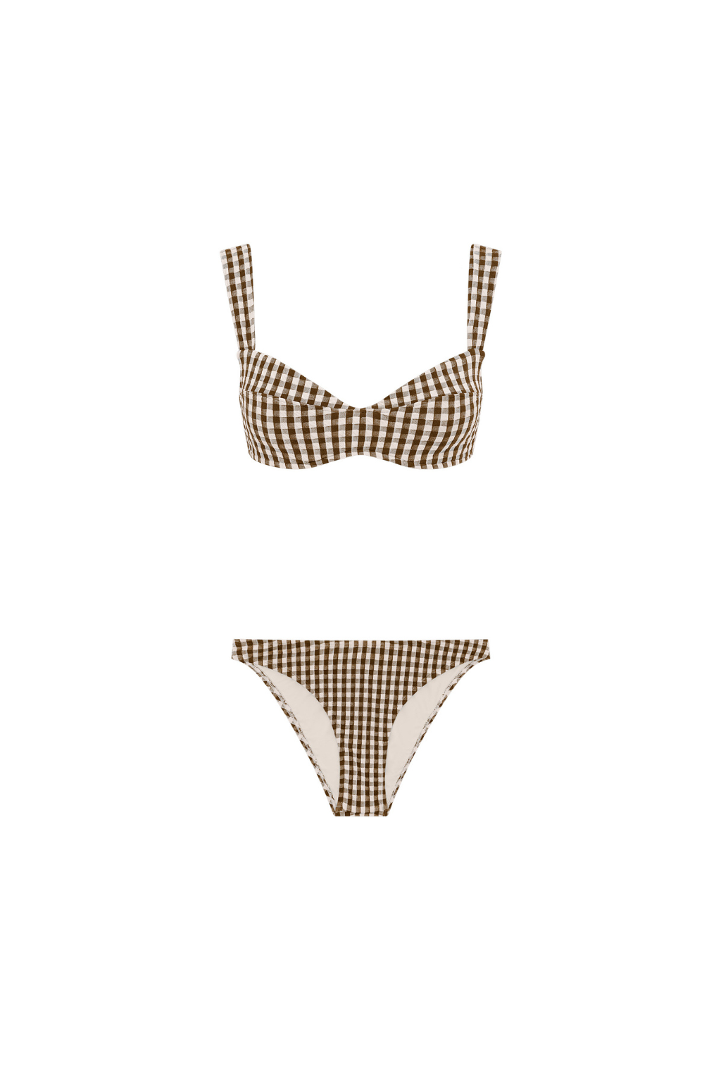 Gingham Bikini Set