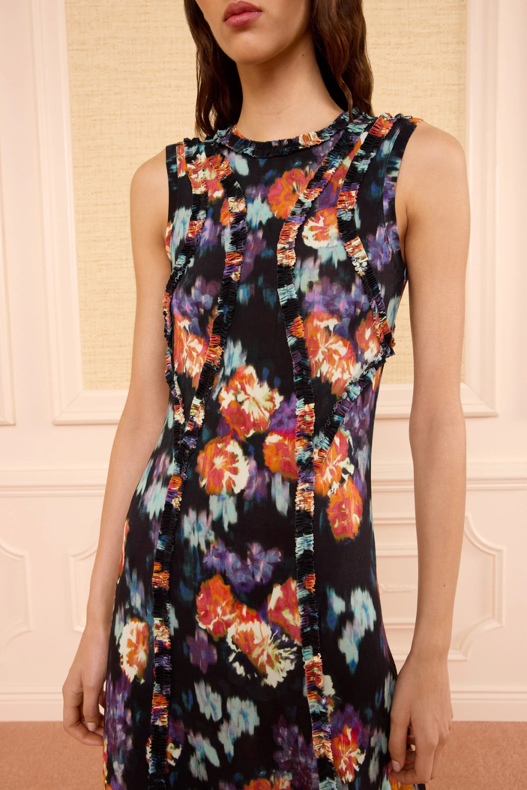 Isabelle Sleeveless Jersey Dress