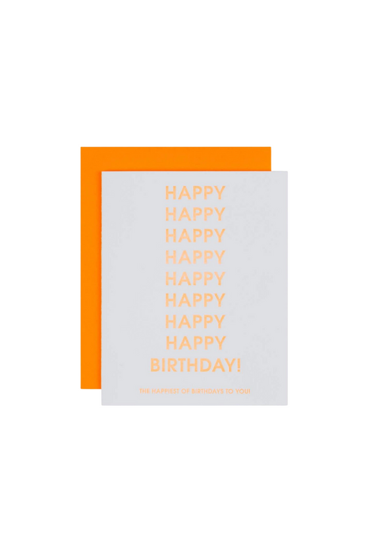 Happiest of Birthdays Card