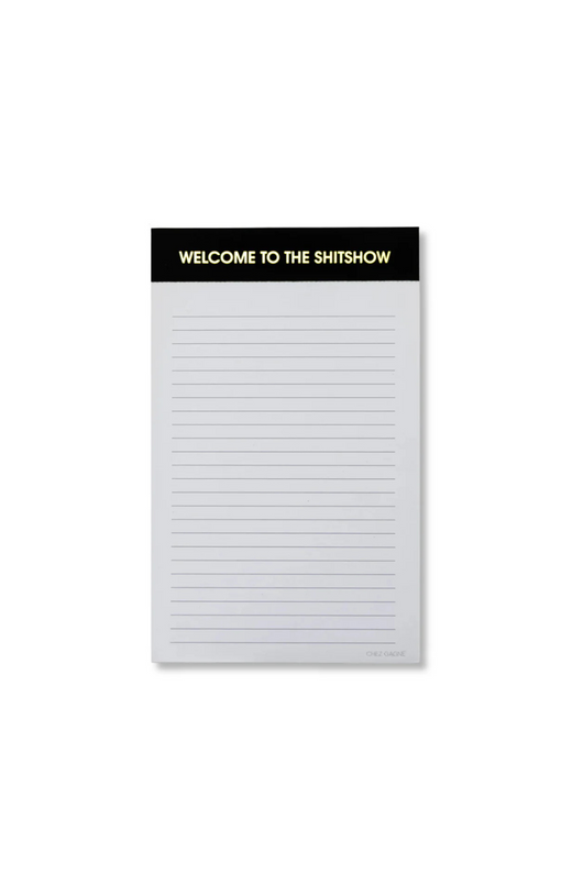 Welcome to the Shitshow Notepad