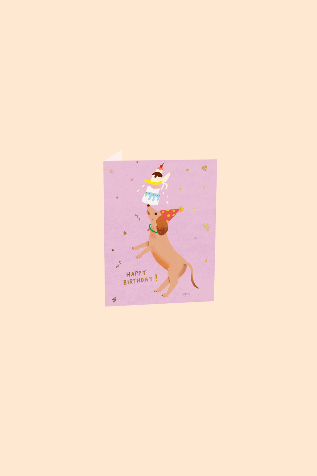 Party Dog Birthday Card