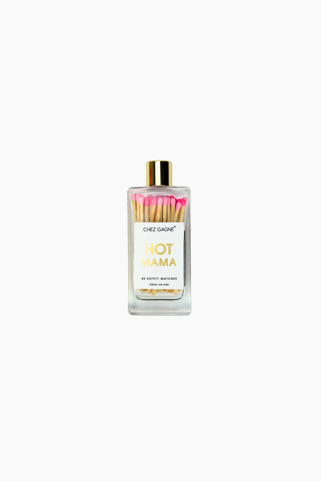 Hot Mama Glass Bottle Matches