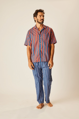 Men's Cotton Stripe William Pant