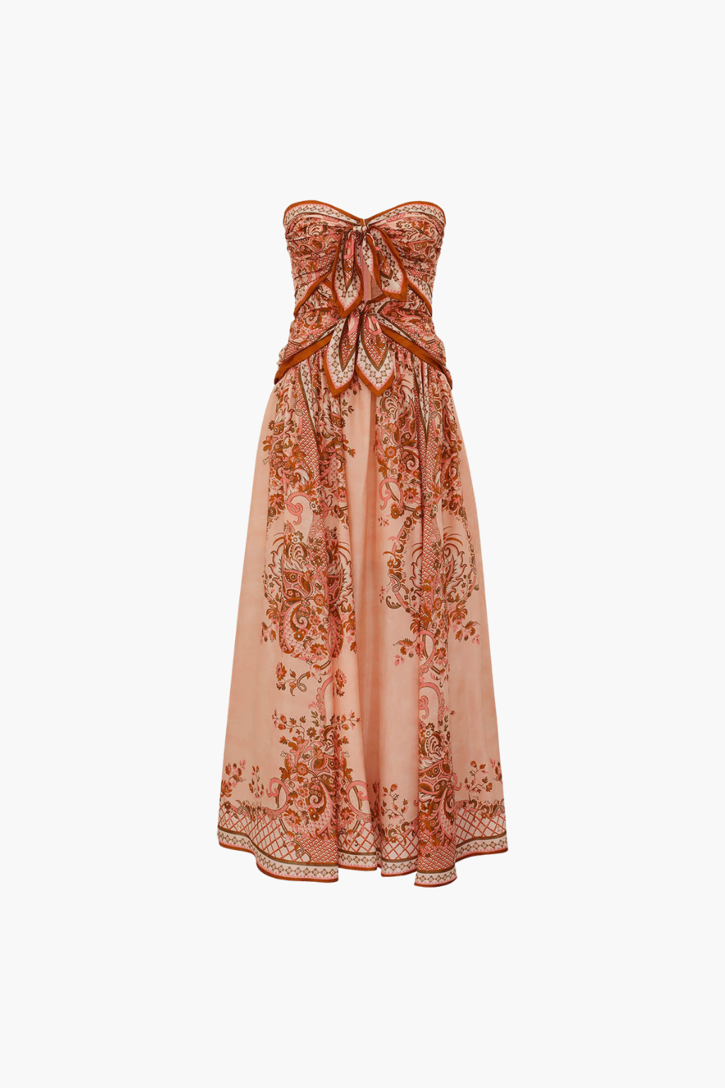 Aster Scarf Midi Dress