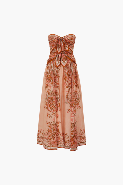 Aster Scarf Midi Dress