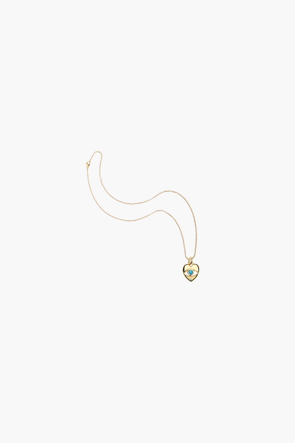 PROTECT Hold MY Heart Pendant Coin Necklace
