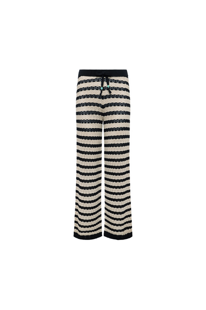 Gaelle Pointelle Knit Pant