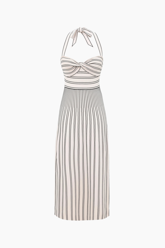 Daylight Twist Midi Dress