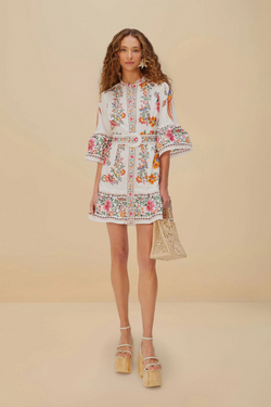Delicate Forest Mini Dress