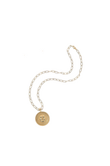 LUCKY JW Original Pendant Coin Necklace