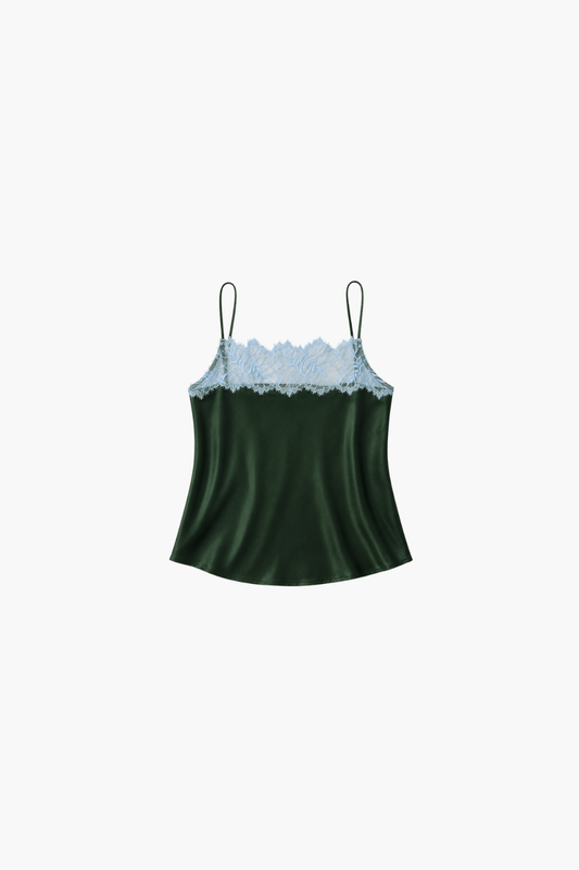 Haya Lace Trim Square Neck Cami