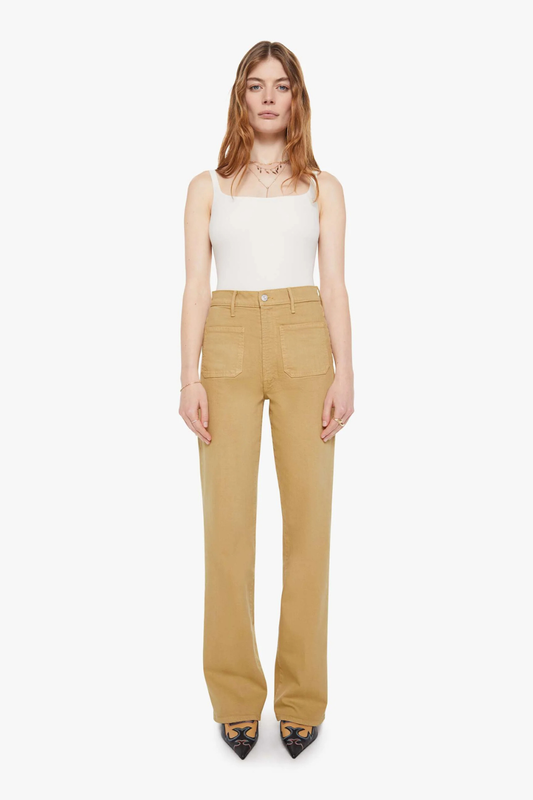 High Waisted Patch Pocket Bookie Sneak