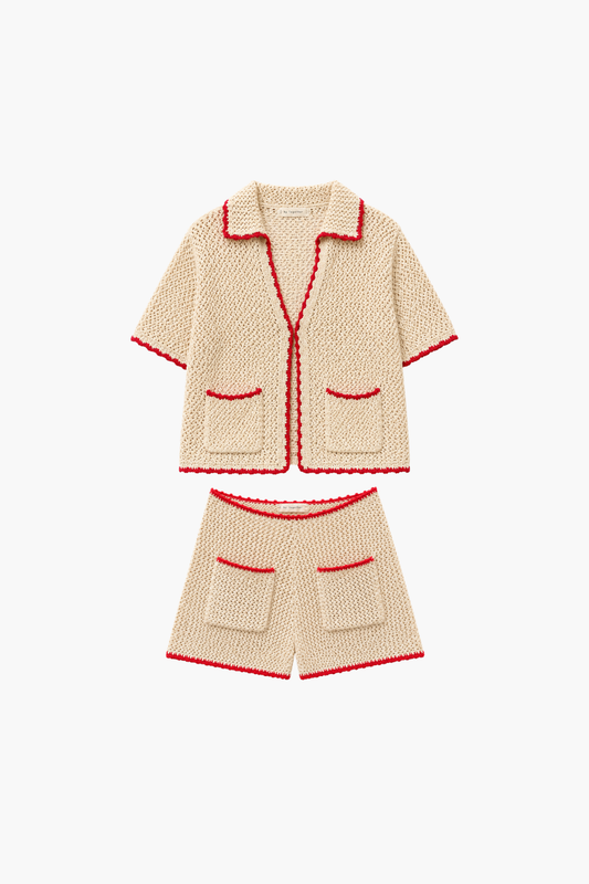 Crochet Top and Short Set