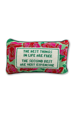 Expensive Needlepoint Pillow