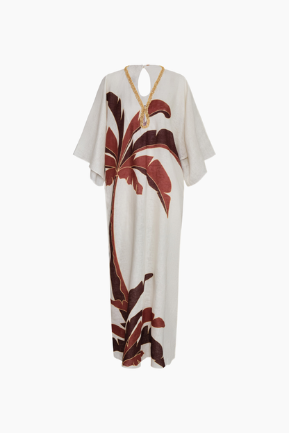 Andina Hand Embroidered Linen Tunic