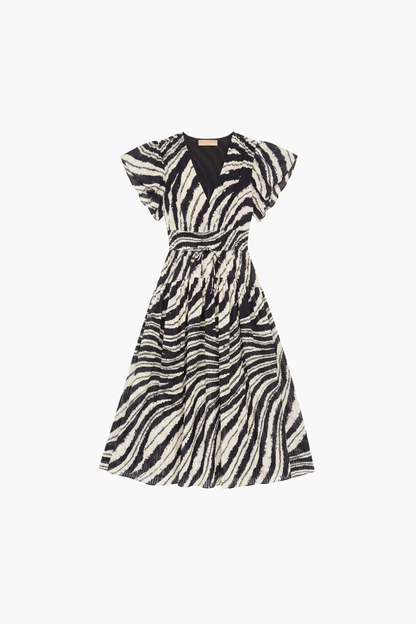 Lyria Sleeveless Cotton Dress