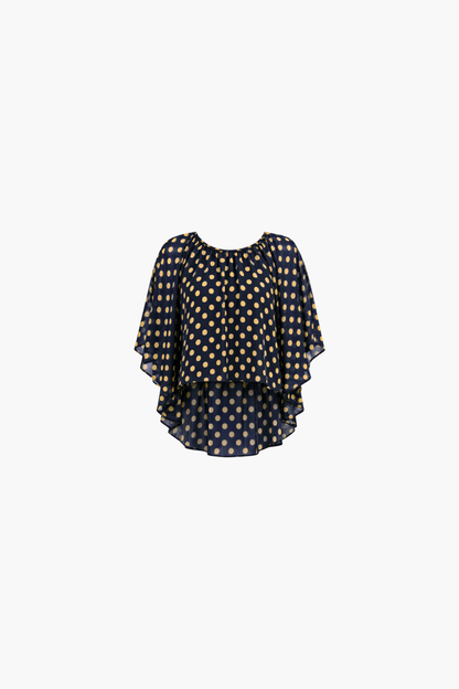 Flora High Low Flutter Top