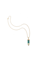 STRONG Malachite Carved Sun Ray Pendant Necklace