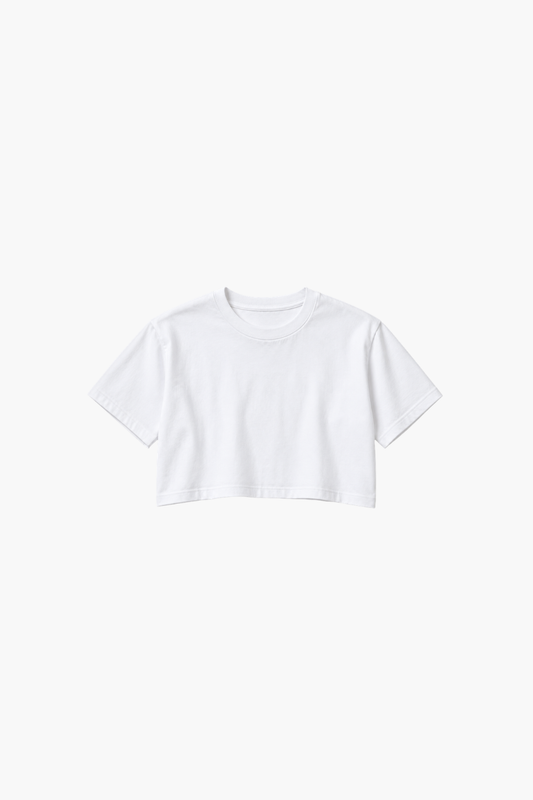 Short Sleeve Cropped Tee