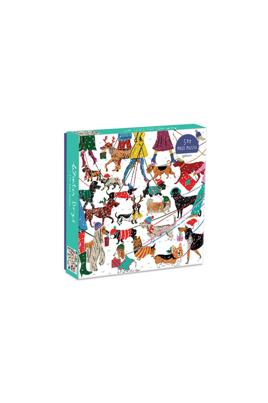 Winter Dogs - 500 Piece Puzzle