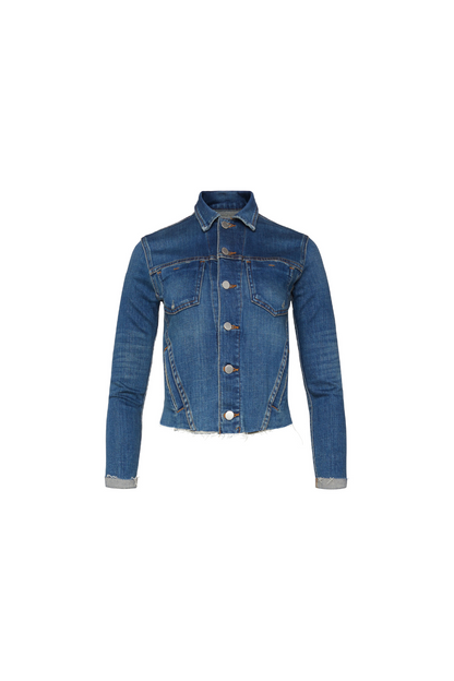 Janelle Slim Raw Jacket