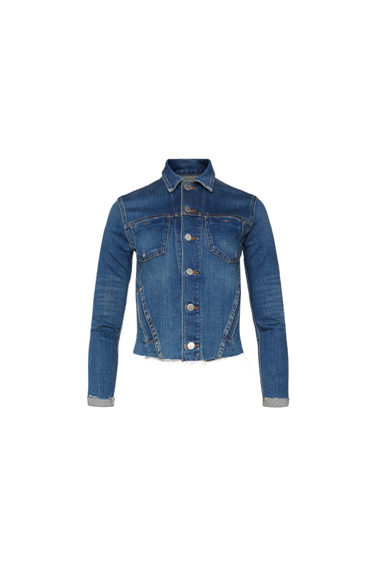 Janelle Slim Raw Jacket