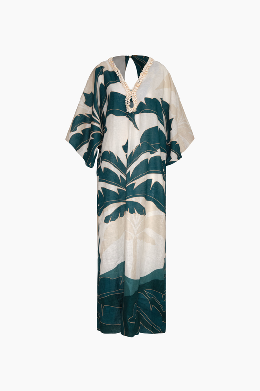 Andina Hand Embroidered Linen Tunic