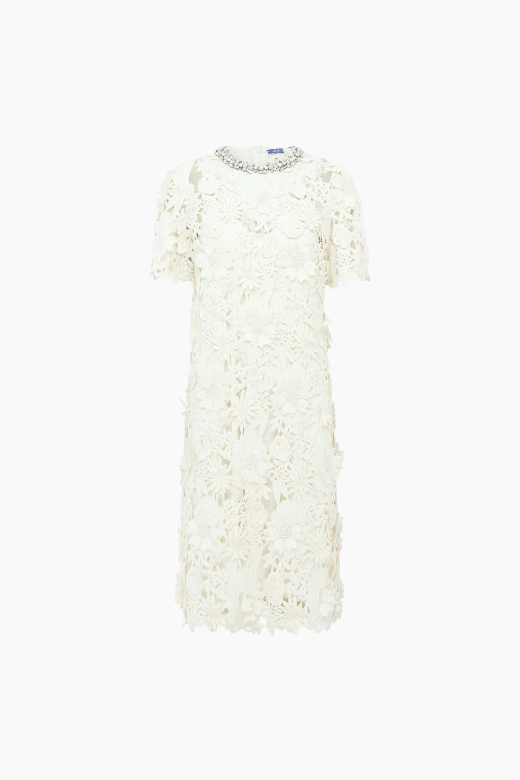 Sheridan Embellished Lace Midi Dress
