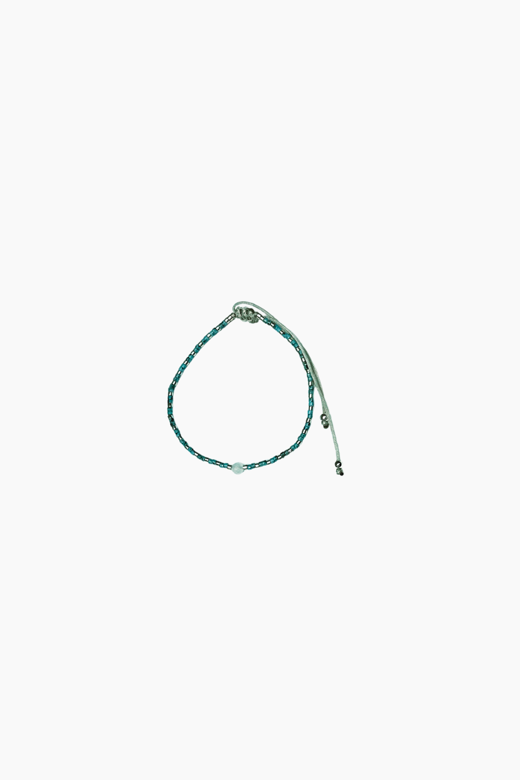 Picasso Moonstone Dainty Bracelet - Turq