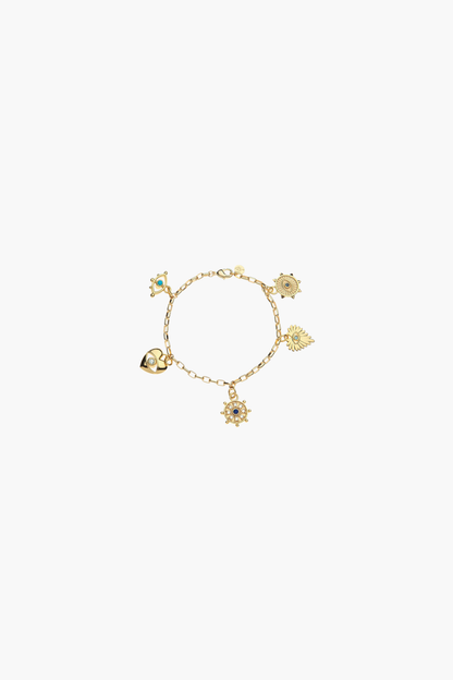 PROTECT Evil Eye Charm Bracelet