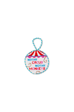 Not My Circus Needlepoint Ornament