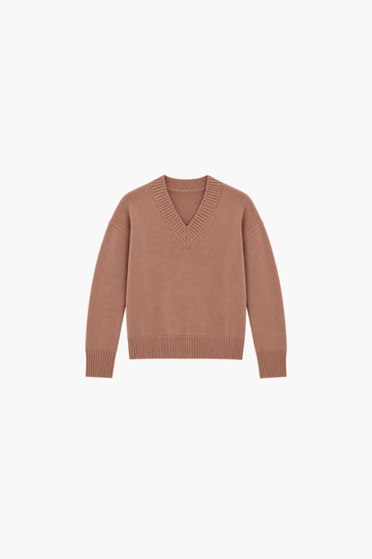 Chunky Carmen V-Neck