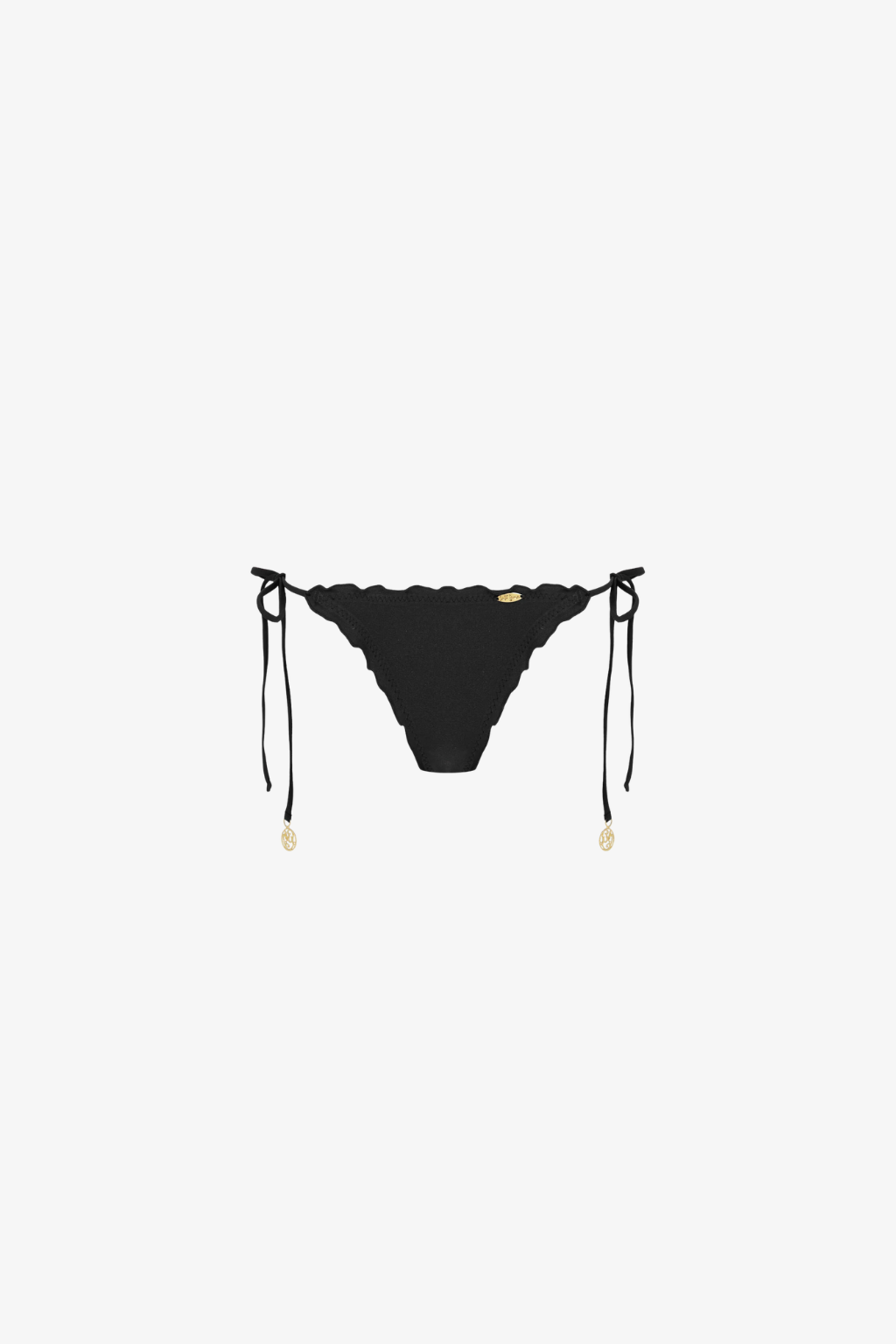 Cosita Buena Wavey Brazilian Side Tie Ruched Back Bottom